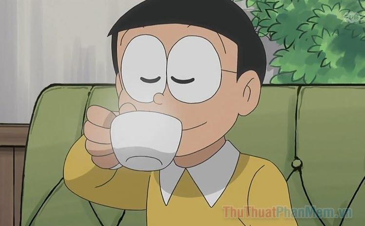 Hình ảnh Nobita phiên bản anime ngầu