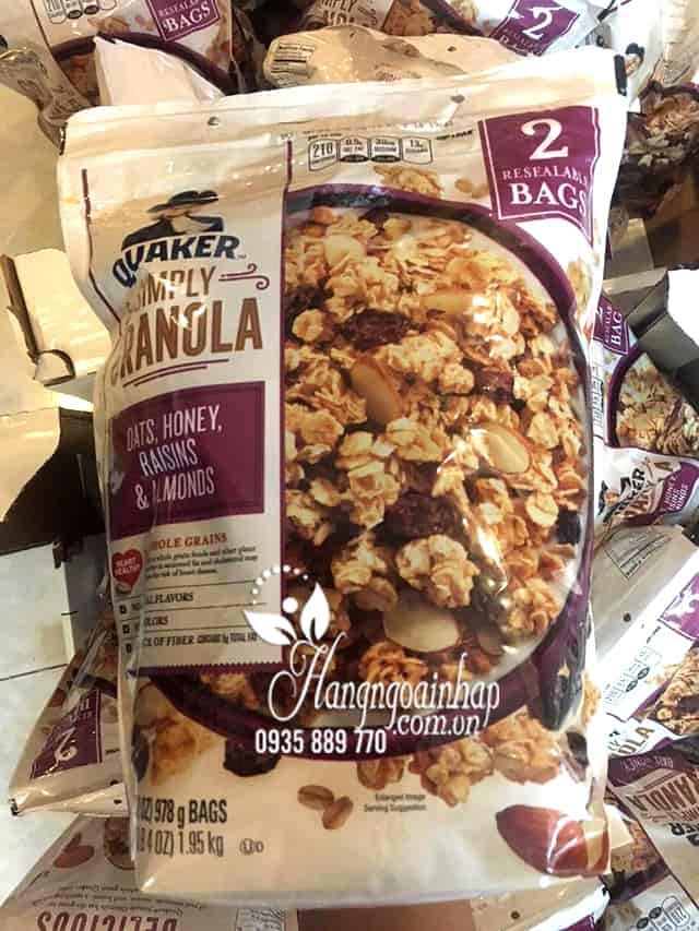 Bột yến mạch Quaker Granola 978g - Yến mạch cao cấp của Mỹ 7