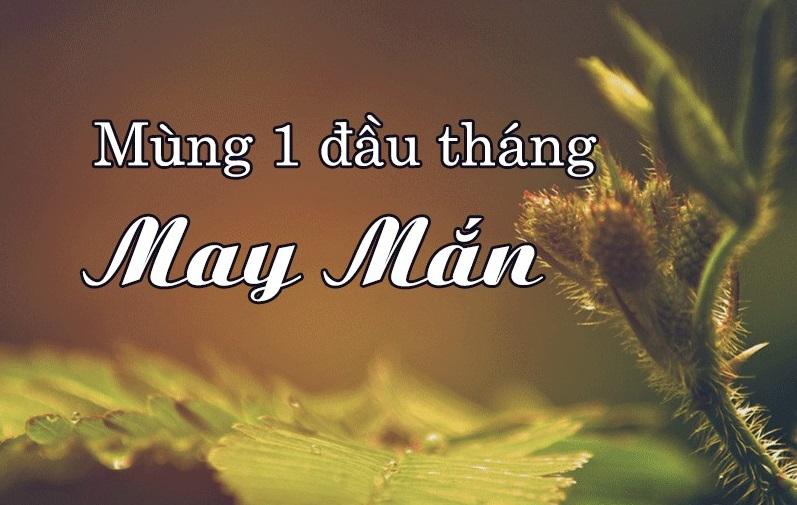 Lời chúc mùng 1 đầu tháng may mắn