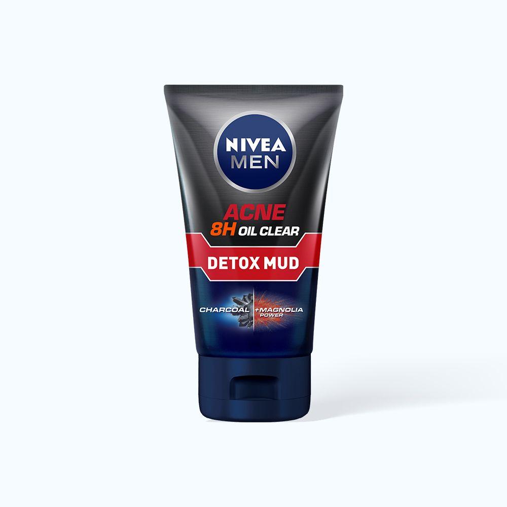 Sữa Rửa Mặt Cho Nam NIVEA MEN Men Acne-Damaged Skin Giúp Giảm Mụn & Hư Tổn Da (100g)