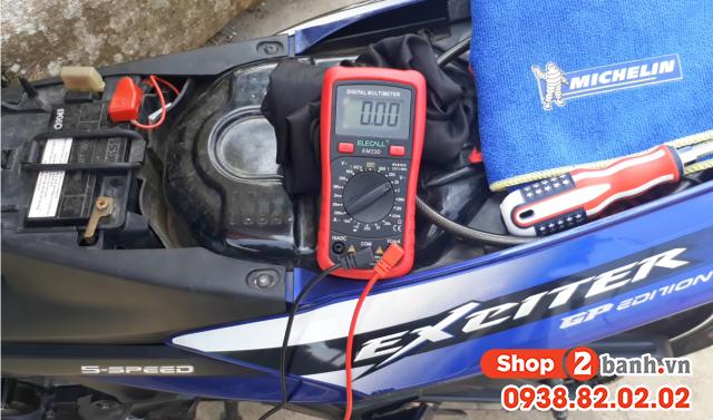 Khi nào cần thay bình ắc quy xe Exciter 150 và giá bao nhiêu?